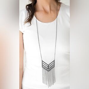 NWOT Alpha Attitude Necklace